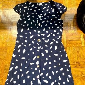 Wilfred Polka dot mini dress